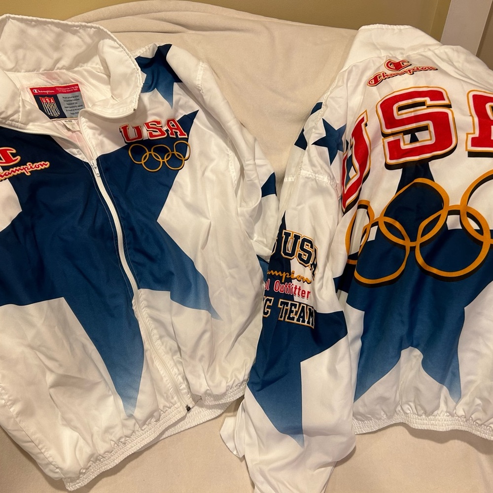 Vintage 90’s Olympic windbreaker